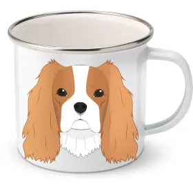 Plechový hrnek Kavalír King Charles španěl