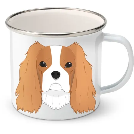 Plechový hrnek Kavalír King Charles španěl