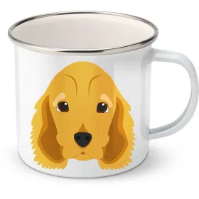 Plechový hrnek Kokršpaněl