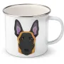 Plechový hrnek Malinois (belgický ovčák)