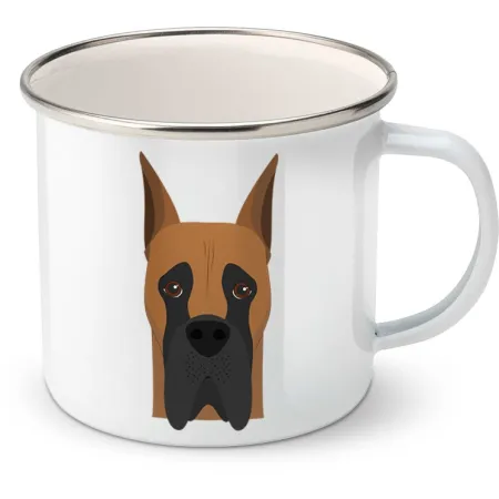 Plechový hrnek Německá doga