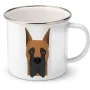 Plechový hrnek Německá doga