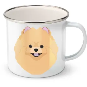 Plechový hrnek Pomeranian