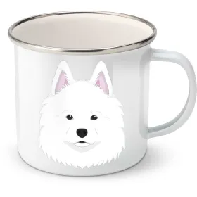 Plechový hrnek Samojed