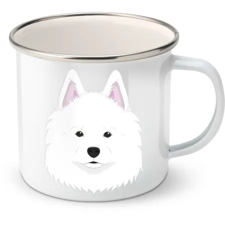 Plechový hrnek Samojed