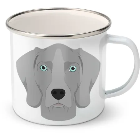 Plechový hrnek Výmarský ohař