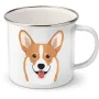 Plechový hrnek Welsh Corgi Pembroke