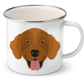 Plechový hrnek Zlatý retrívr 6