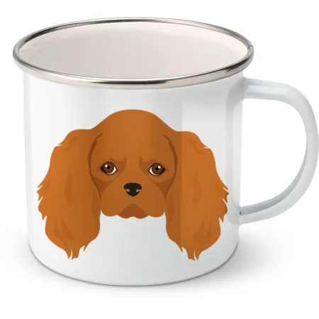 Plechový hrnek Kavalír King Charles španěl 1