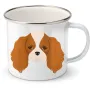 Plechový hrnek Kavalír King Charles španěl 2