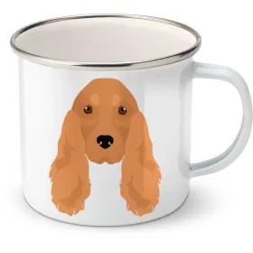 Plechový hrnek Anglický kokršpaněl 1