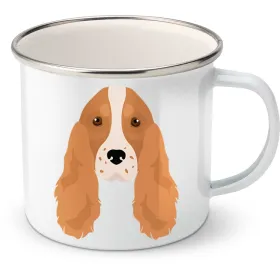 Plechový hrnek Anglický kokršpaněl 12