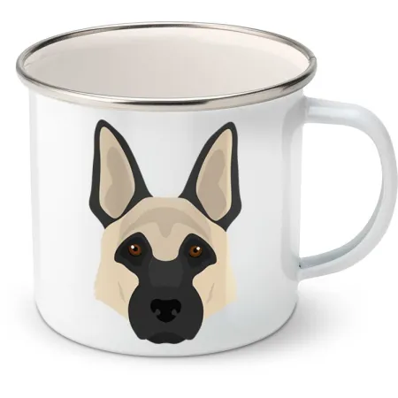 Plechový hrnek Německý ovčák 3