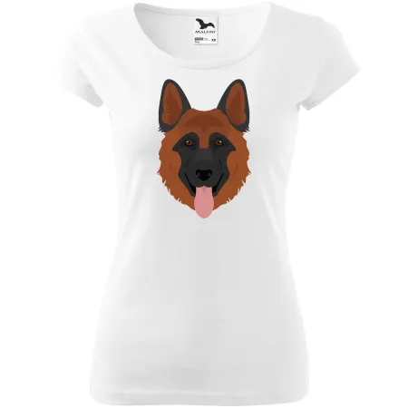 Dámské tričko Německý ovčák dlouhosrstý 2