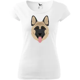 Dámské tričko Německý ovčák dlouhosrstý 4