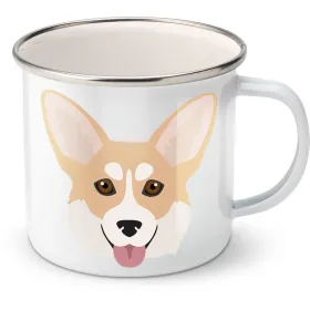 Plechový hrnek Welsh Corgi Pembroke 1
