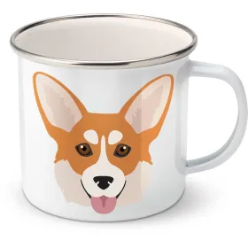 Plechový hrnek Welsh Corgi Pembroke 2