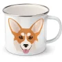 Plechový hrnek Welsh Corgi Pembroke 2