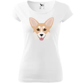 Dámské tričko Welsh Corgi Pembroke 1