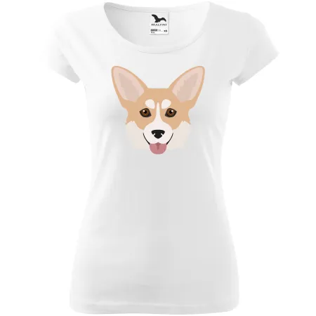 Dámské tričko Welsh Corgi Pembroke 1