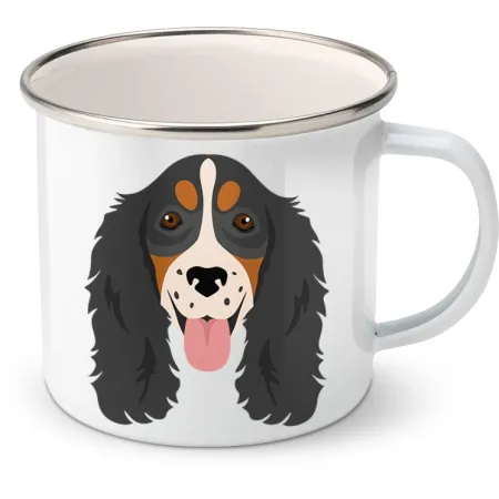 Plechový hrnek Anglický špringeršpaněl 1
