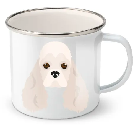 Plechový hrnek Americký kokršpaněl 1