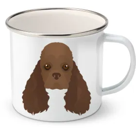 Plechový hrnek Americký kokršpaněl 3