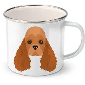 Plechový hrnek Americký kokršpaněl 5