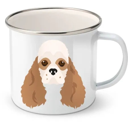 Plechový hrnek Americký kokršpaněl 9