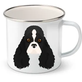 Plechový hrnek Americký kokršpaněl 11