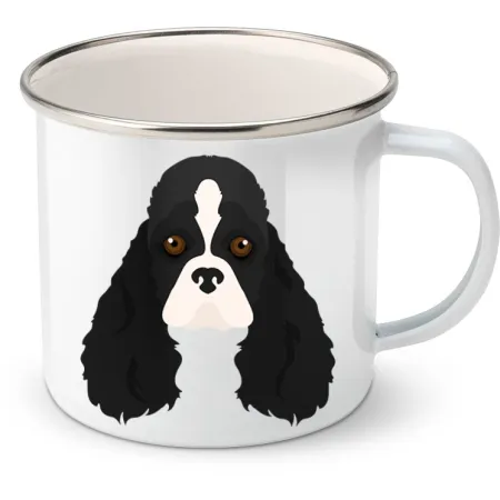 Plechový hrnek Americký kokršpaněl 11