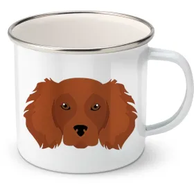 Plechový hrnek Irský setr