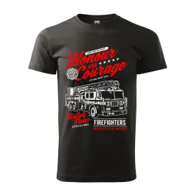 Pánské tričko pro hasiče Honour and Courage