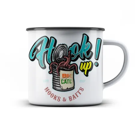 Plechový hrnek Hook Up!