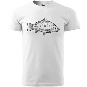 Pánské tričko pro rybáře Porcování kapra