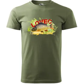 Pánské tričko pro rybáře Lovec kaprů