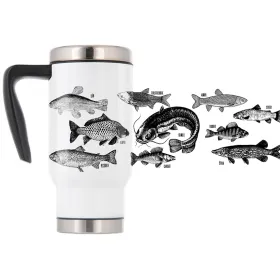 Termohrnek pro rybáře Ryby v Českých vodách - 480 ml