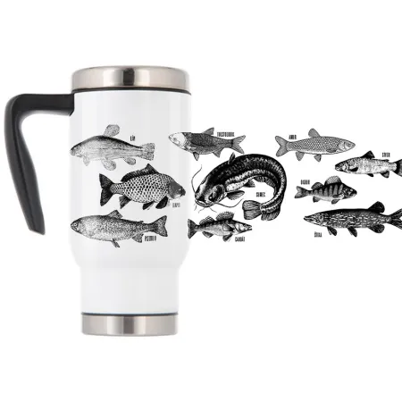 Termohrnek pro rybáře Ryby v Českých vodách - 480 ml