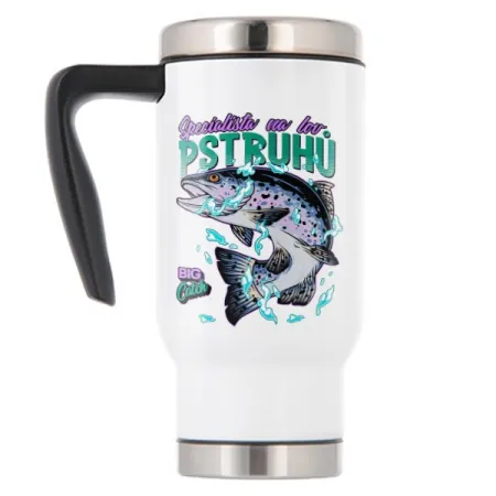 Termohrnek pro rybáře Specialista na lov pstruhů - 480 ml