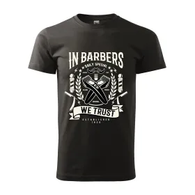 Pánské tričko In Barbers We Trust