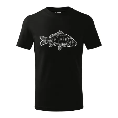 Dětské tričko pro rybáře Porcování kapra