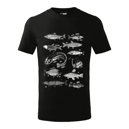 Dětské tričko pro rybáře Ryby v Českých vodách