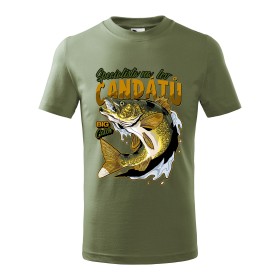 Dětské tričko pro rybáře Specialista na lov candátů