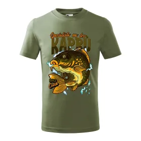 Dětské tričko pro rybáře Specialista na lov kaprů