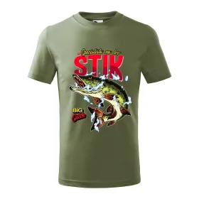 Dětské tričko pro rybáře Specialista na lov štik