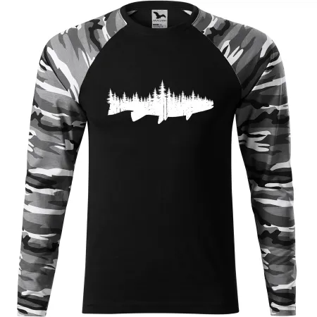 Pánské tričko pro rybáře „Ryboles“ - dlouhý rukáv