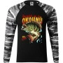 Pánské tričko pro rybáře Specialista na lov okounů - dlouhý rukáv