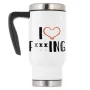 Termohrnek pro rybáře I love f***ing - 480 ml