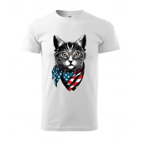 Pánské tričko Americat  - vel.S - bílá