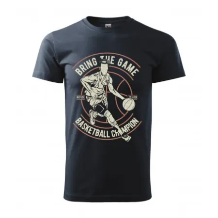 Pánské basketbalové tričko Bring the game  - vel.S - Modrá